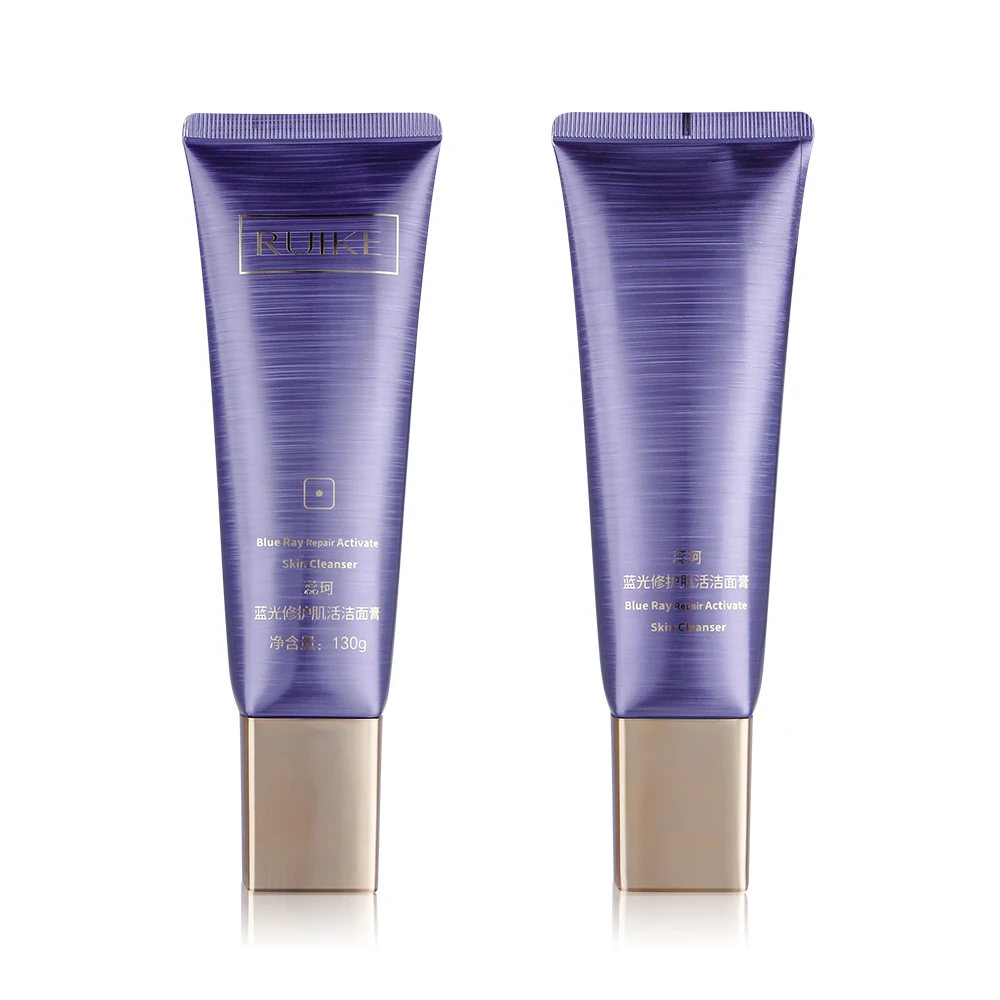

Bulk wholesale herbal anti wrinkle whitening face cleanser for adults private label, Purple