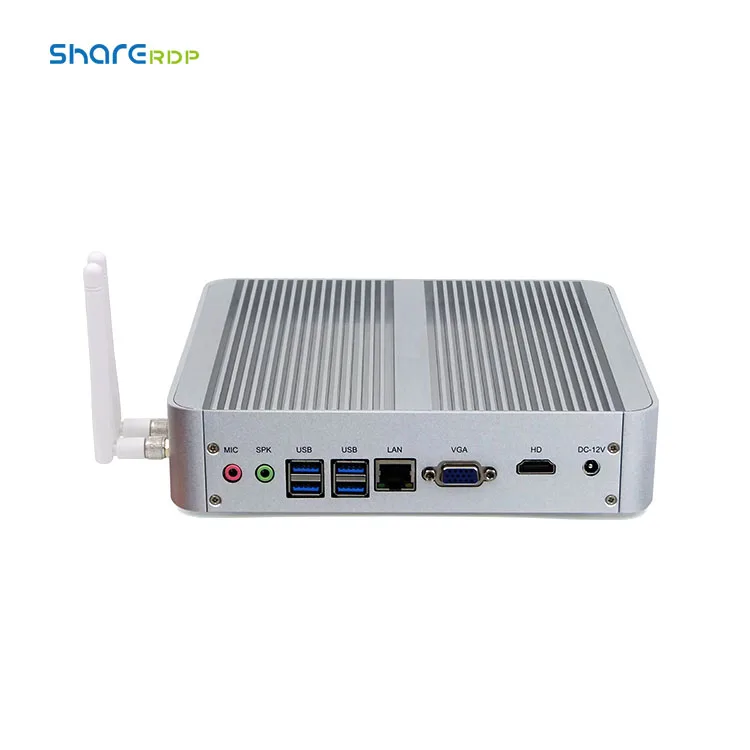 

SHARE Fanless 12V Mini PC Portatil Core I5 8th Gen 8269U 8250U 8350U Various Interfaces Lan VGA HD Spfsense Fanless Mini PC