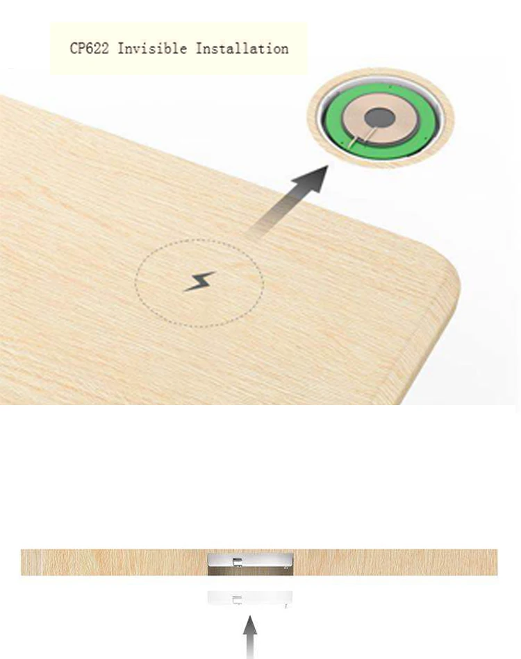  Furniture Desktop Hidden Embedded Table 10W Fast Wireless Charger.jpg