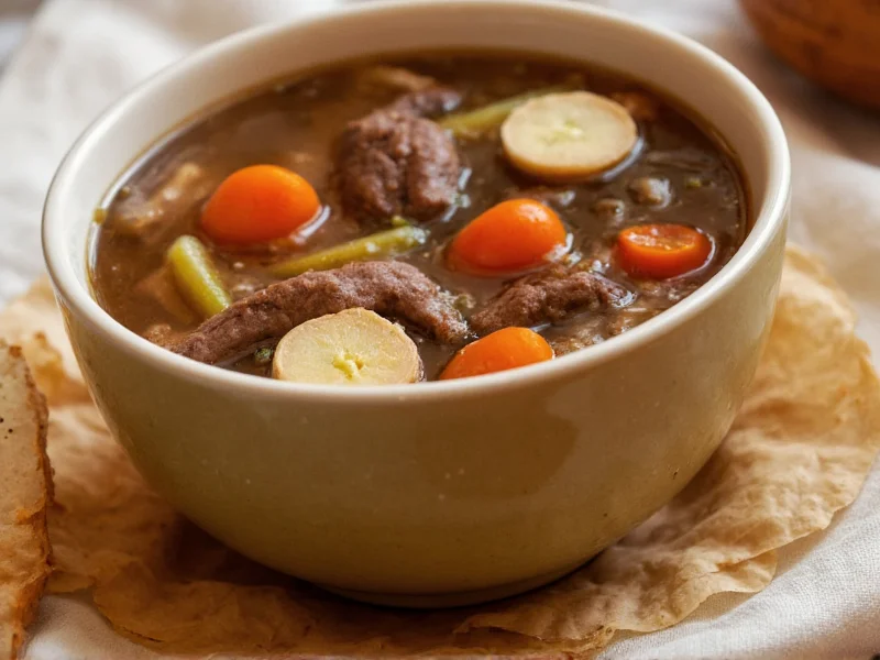 Beef Broth Soup: Definition, Preparation, and Culinary Uses