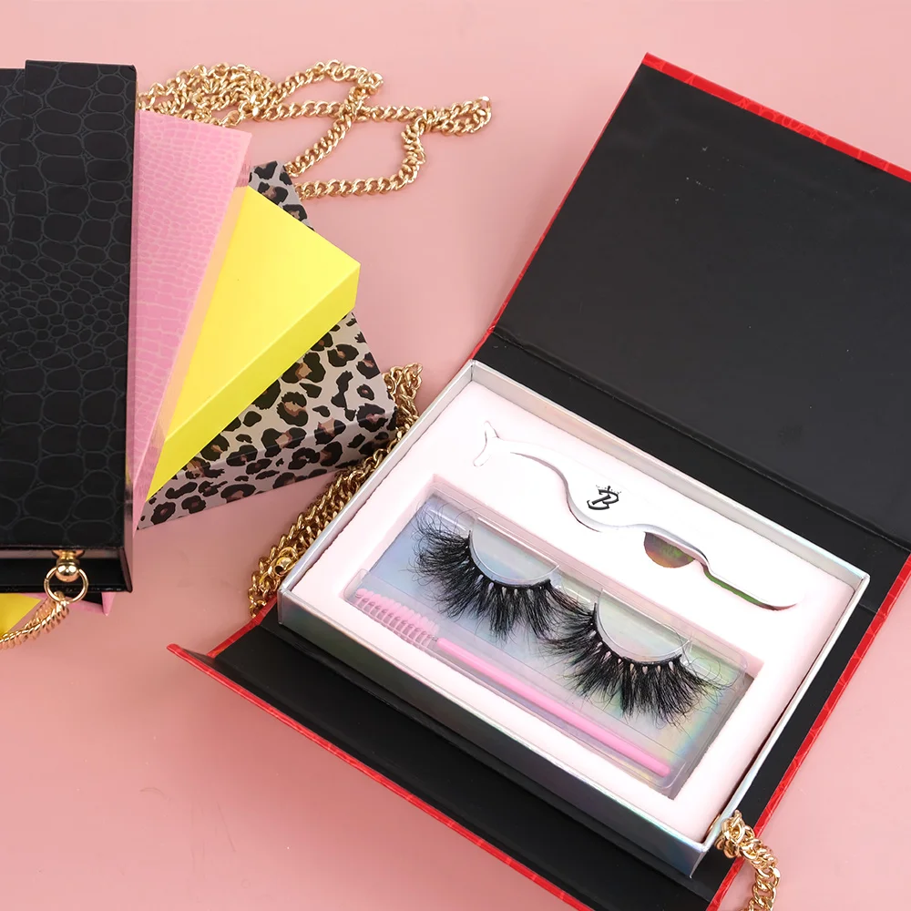 

Natural 3D layered look Faux Mink Silk 3d mink eyelash vendor carriage heart shape special lash packaging box full strip lashes, Natural black