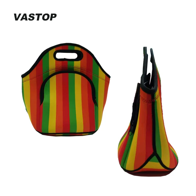 

Eco friendly Cute Neoprene Bag Lunch Tote, Customized color