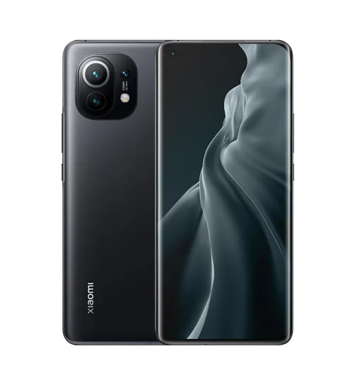 

2021 Xiaomi Mi 11 Mobile phones 12GB+256GB with Type-C 55W Charger Mi 11 2K AMOLED four-curved flexible screen Smartphones