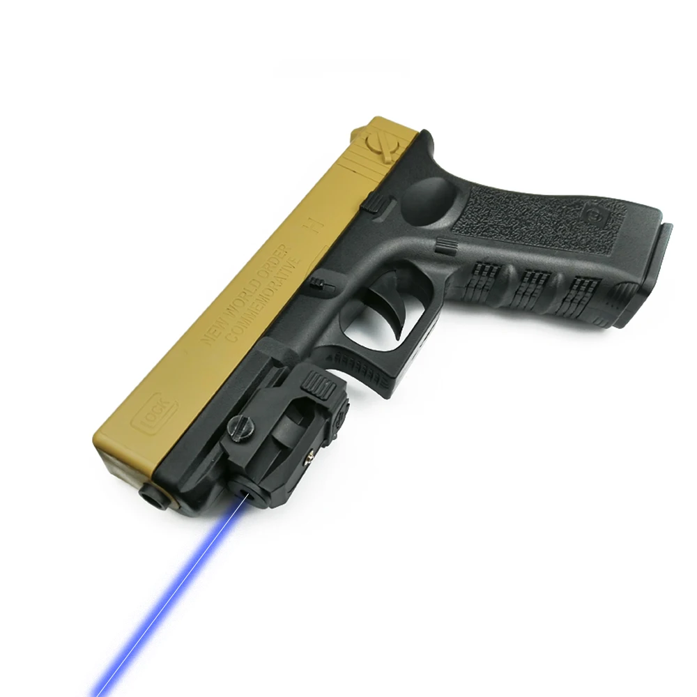 

Compact Glock Laser Sight Pistol Blue Dot Gun Laser for Air Guns And Weapons Self Defense