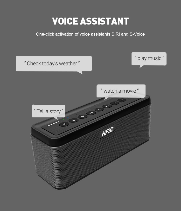 2021 Bluetooth 5.0 hands free Bluetooth speaker outdoor portable wireless speaker - ANKUX.COM