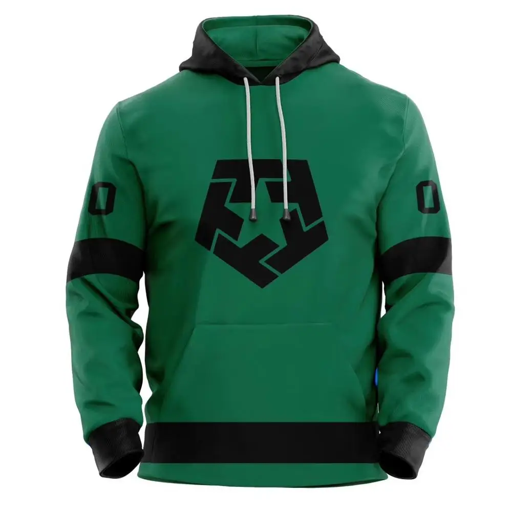 
professional custom made tackle twill ice hockey jersey hoodies 