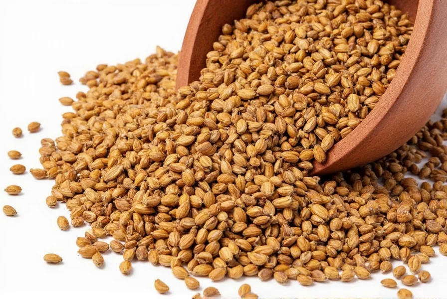 Cumin seeds in mortar and pestle showing natural spice for health benefits