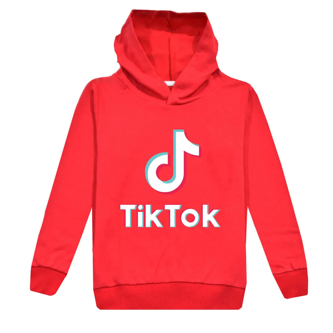 

wholesale trends tiktok clothing customised oversized children tik tok hoodie sweatshirts outfits cotton tiktok hoodie for kid, Pink/blue/yellow/black/purple/red