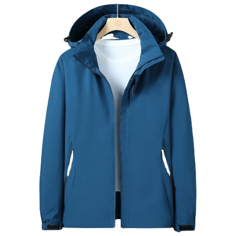 

chaqueta rompevientos spring custom outdoor waterproof sport plus size men's jackets polyester windbreaker with logo, Customized color