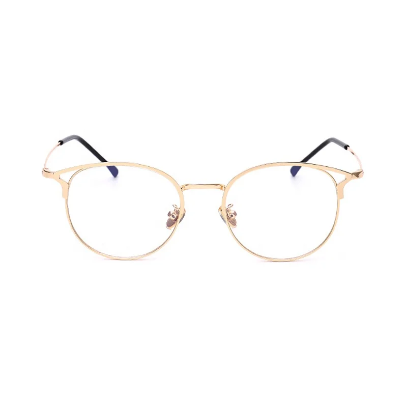 

Cat Eye Shape Anti Blue Light High Quality Metal Eyeglasses Frames Optical Glasses