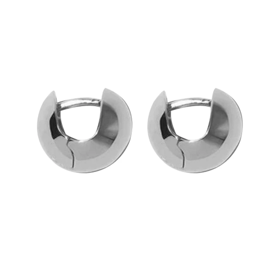 

wholesale 925 sterling silver jewelry small ball earrings 18k gold plated dainty mini abby hoop earrings