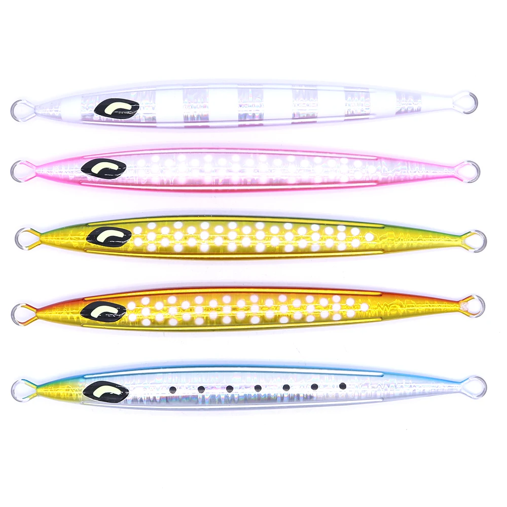 

CASTFUN Free Shipping 150g Vertical Power Jig Slow Fishing Jigging Lures, 5 colors