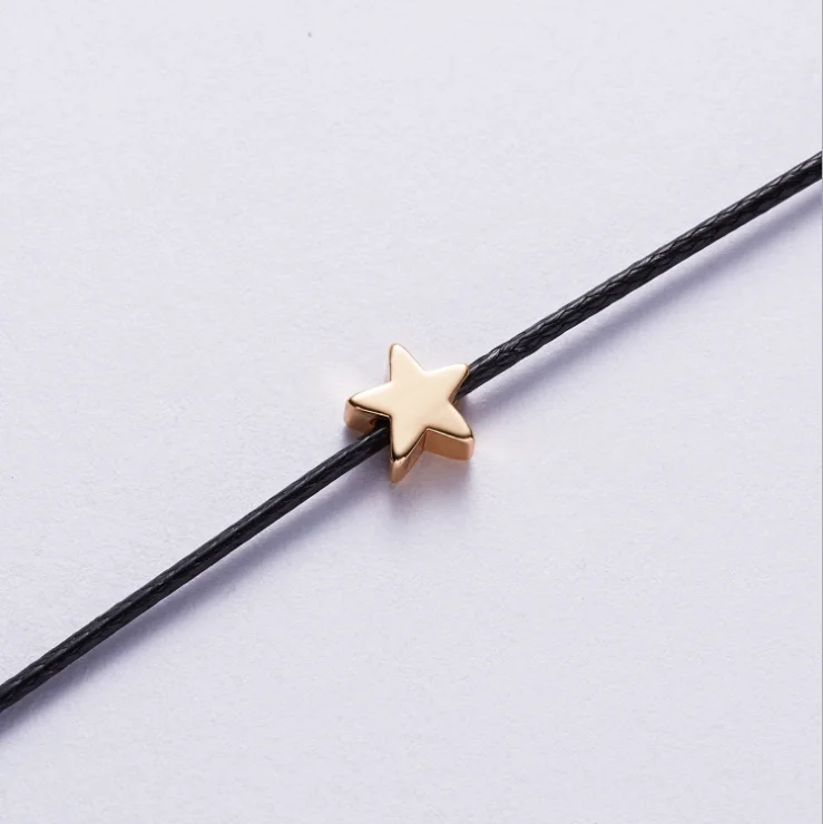 

Lovely star heart cross crown bracelet rope adjustable braided bracelet jewelry for women kids jewelry, Picture