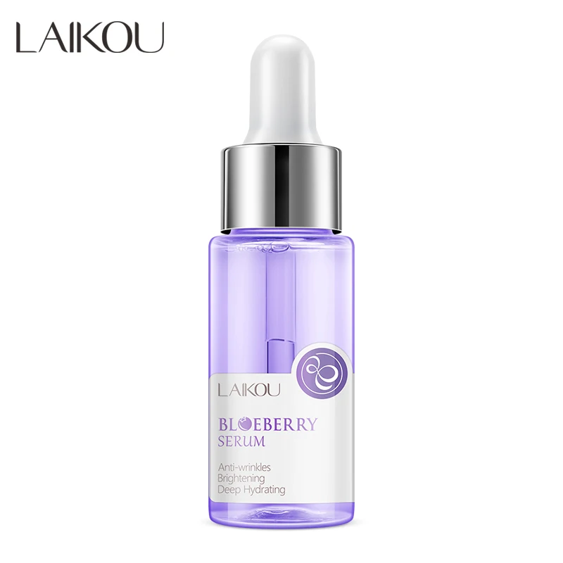 

LAIKOU Blueberry Anti-Wrinkles Face Care Moisturizing Sooth Tender Skin Care Serum 17ml
