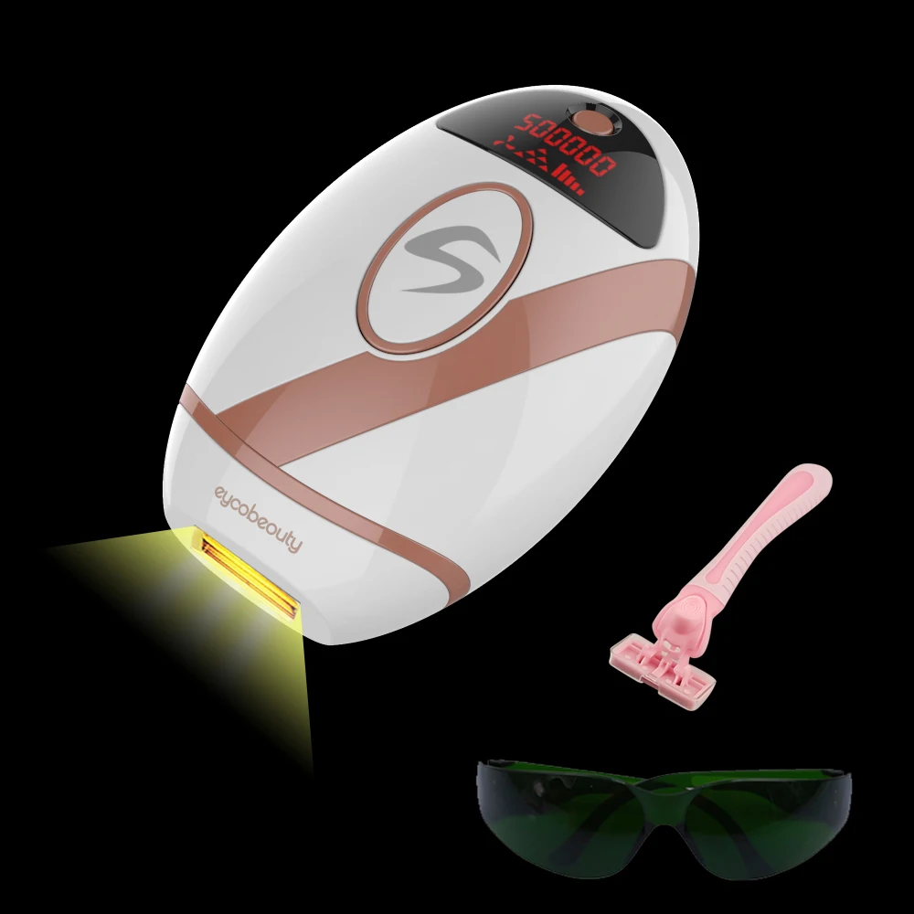 

2021 At Home Easy to Use Laser Hair Removal Machine Permanent Hair Removal IPL Hair Removal Machine hlsd-55