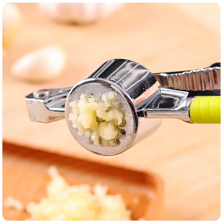 

Hot Sale Kitchenware New Design Multi Function Stainless Steel Garlic Press