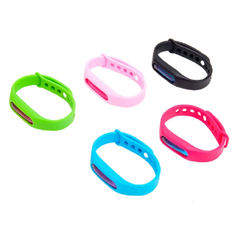 

New plant essential oil mosquito repellent bracelet silica gel mosquito repellent bracelet