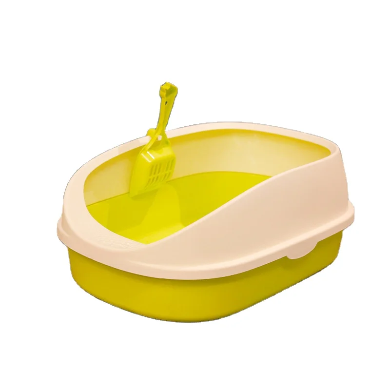 

Litter Box Dog Tray Teddy Anti-Splash Toilette with cat litter shovel Puppy Cat Indoor Home Sandbox