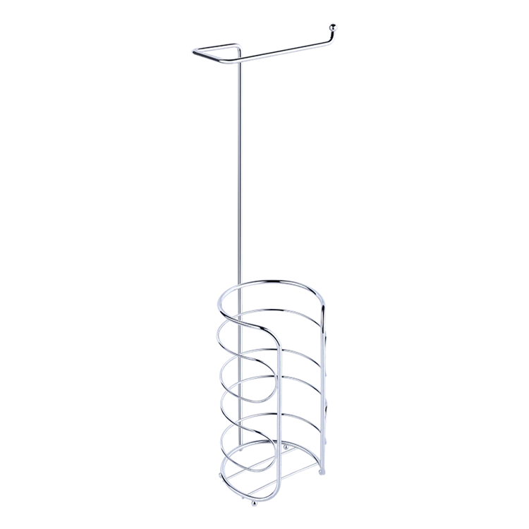 

Professional Factory Simple Style Bathroom Esay Hold Free-Standing Roll Master Toilet Tissue Paper