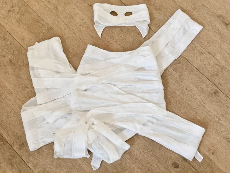 mummy costume diy