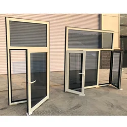 China Factory Promotion specialty shape wood aluminum windows with colonial bars design