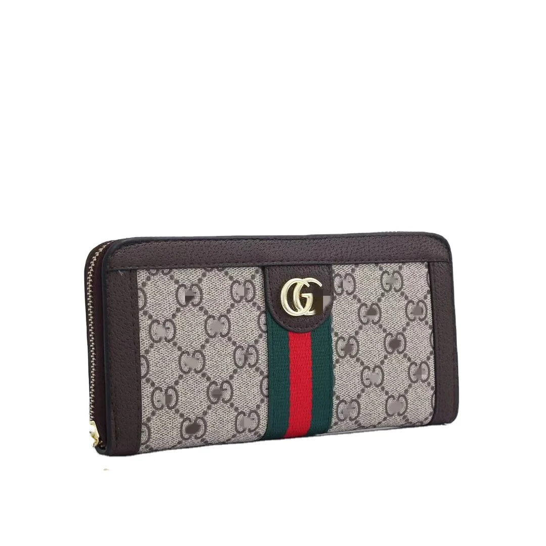 

Large Capacity Luxury Wallet Ladies Long Zipper Multifunctional G Brand Wallet High Quality Clutch Name Brand women's handbags, Picture shows