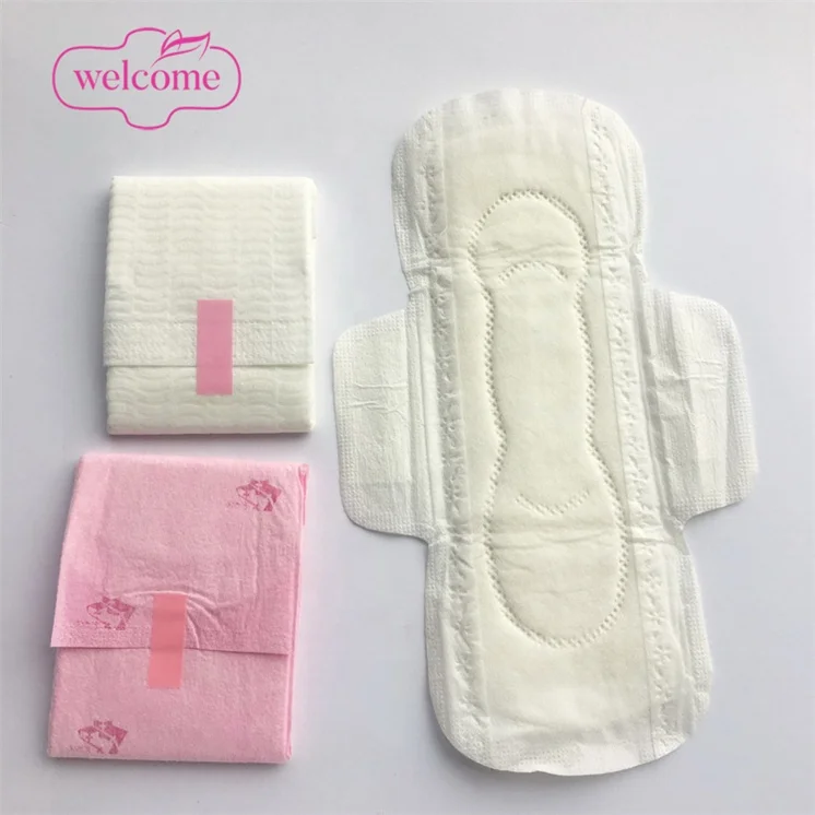 

OEM Disposable Me Time Korean Eco Friendly Compostable Non Sap Organic Cotton Sanitary Pads, White,yellow,pink