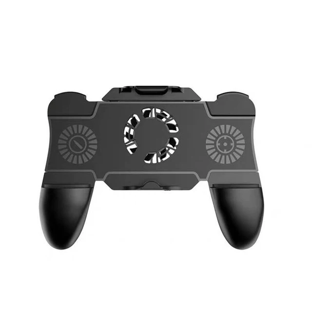 

Handle Mobile Gaming Joystick Trigger Shooter Game Controller with cooling fan
