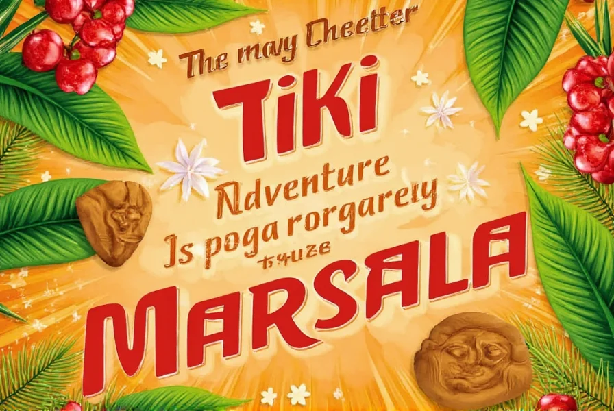 Tiki Marsala Cocktail
