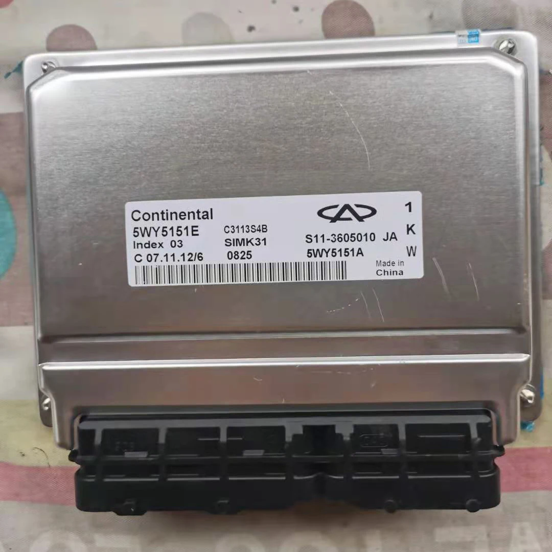 

Car Engine Computer Board ECU 5WY5151E S11-3605010JA for Chery QQ
