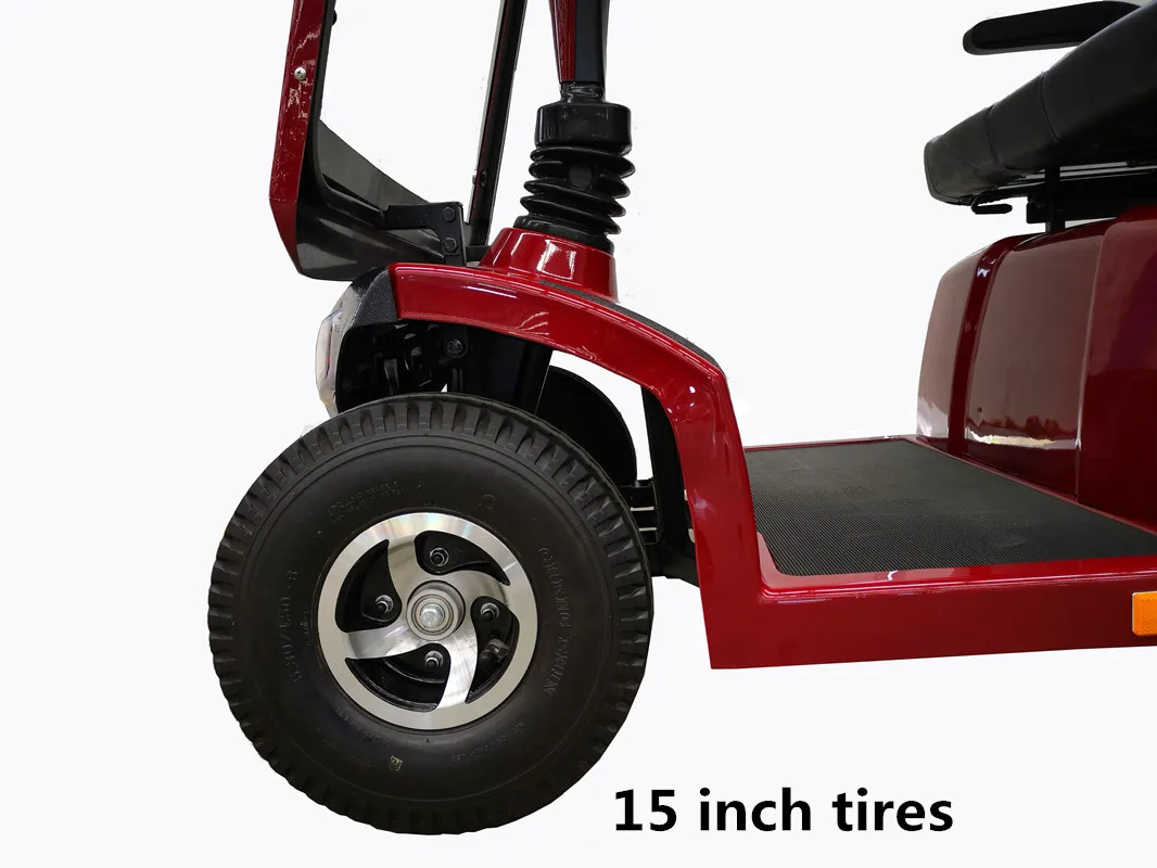 Double Seat 4 Wheel Golf Electric Mobility Scooter by XUAN LONG