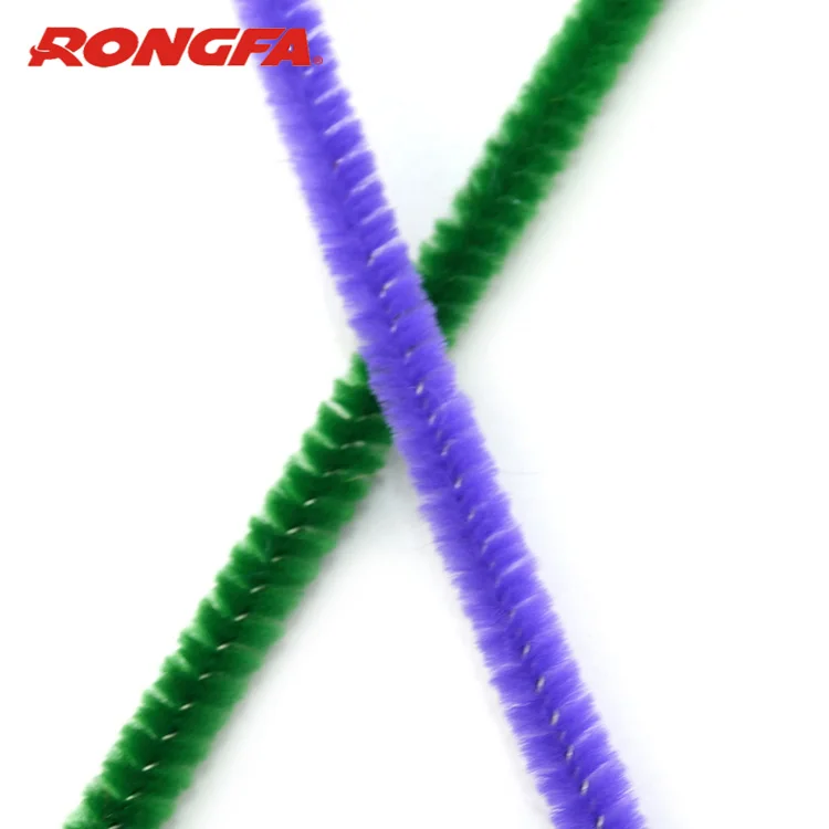 

Factory price 9mm x 50cm DIY Children Toy handcraft Chenille stem Colorful Craft Art Educational Pipe wire cleaners