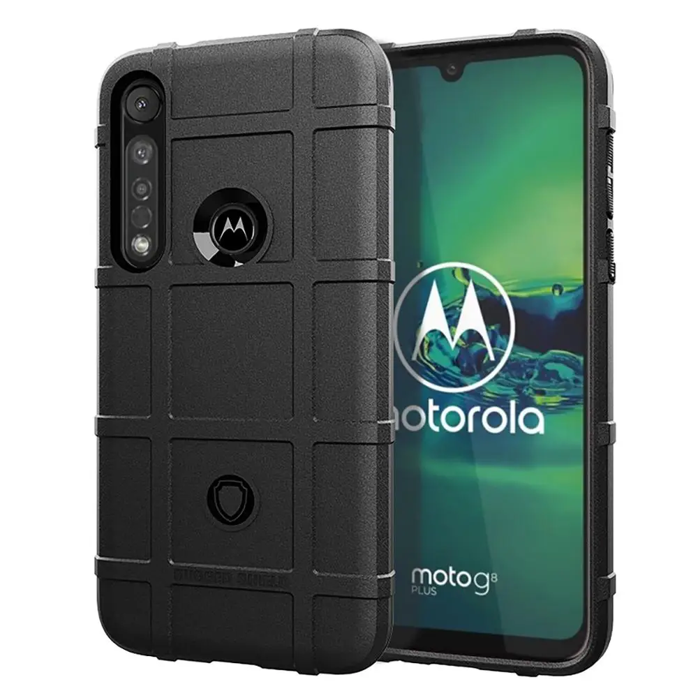 

shockproof tpu mobile phone case for moto g8 plus back covers, 5 colors