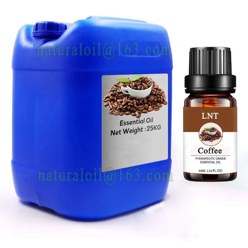 

100% pure natural coffee essential oil diffuser for relax mind anti-anxiety and sleep well cosmetic SkinCare Candle Soap making, Light yellow