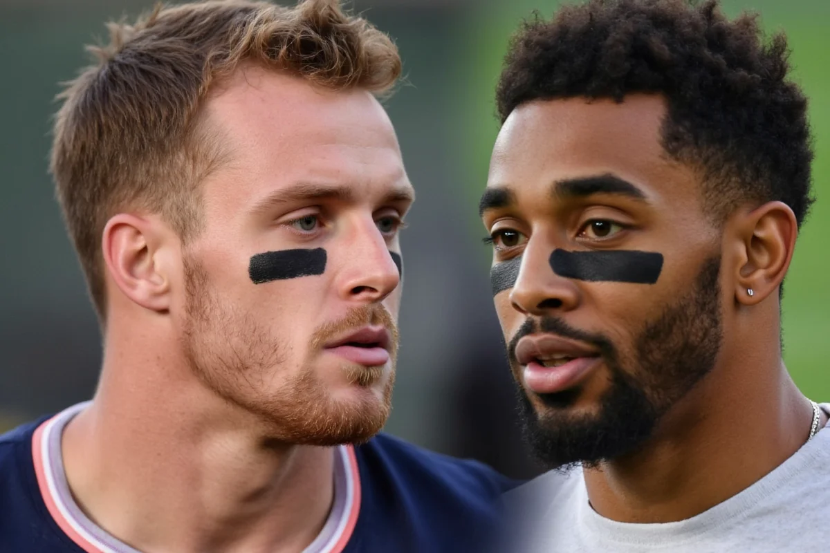 why do football players put black under their eyes