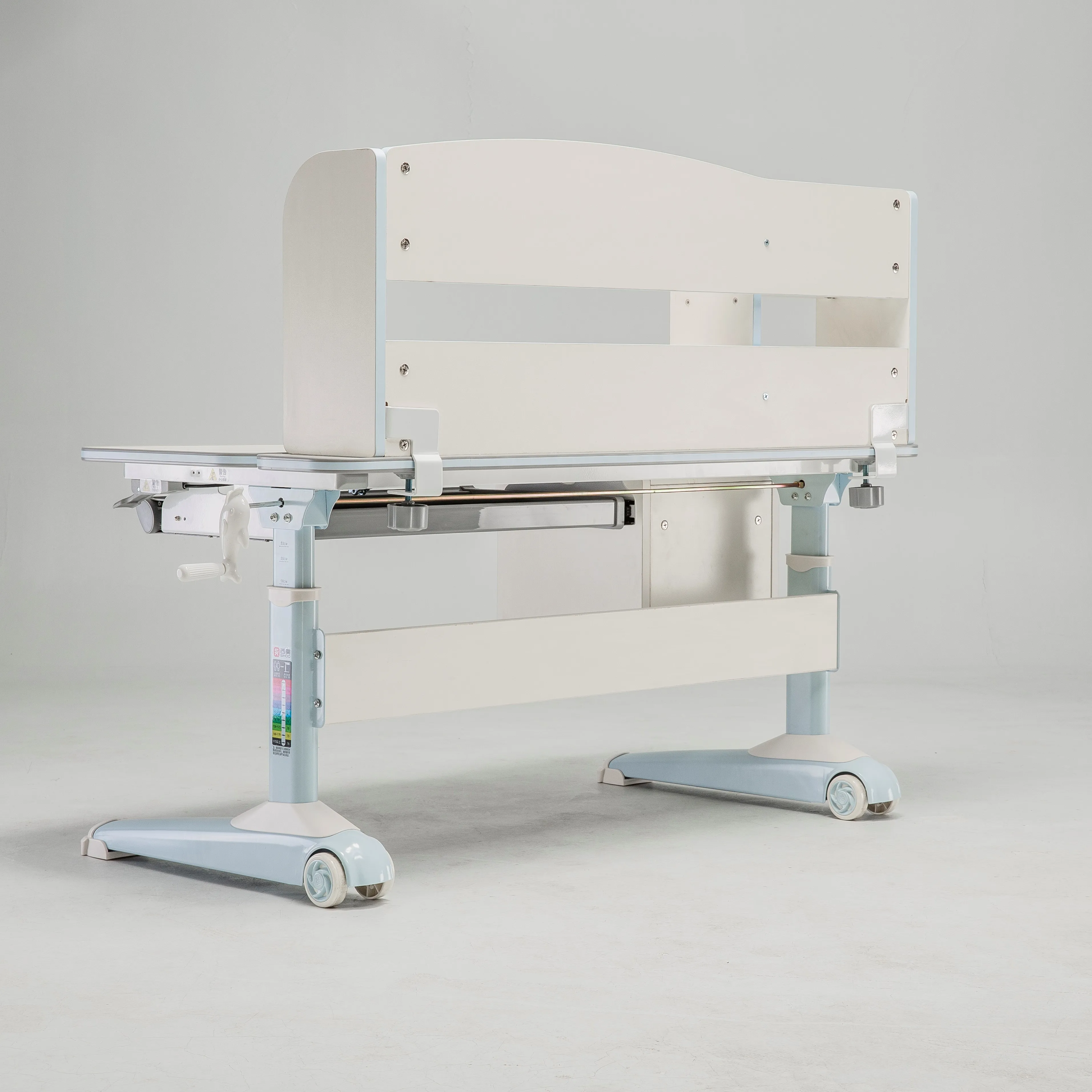 
High quality latest design kids table chair furniture height adjustable children study writing desk school desk for children 