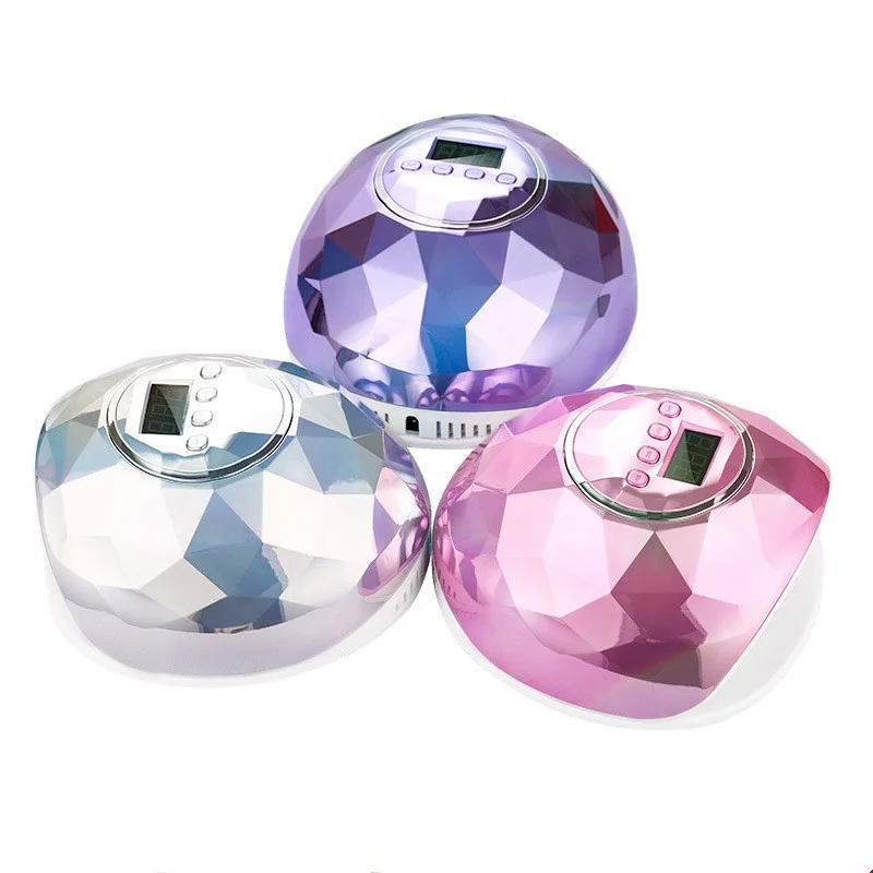 

New Big Power 86W Rainbow Color UV LED NAIL LAMP Factory F6 Coloful Professional F6 Rainbow NAIL LAMP, Silver,pink,purple