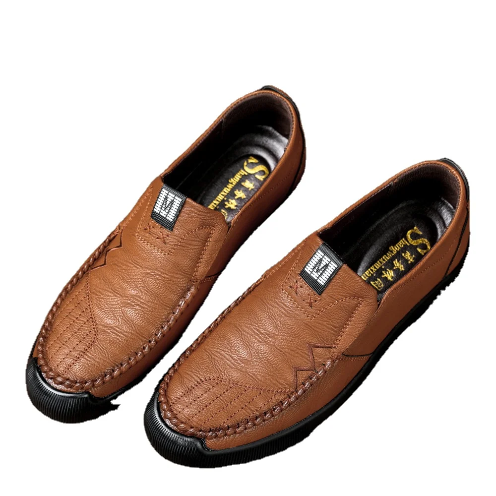 

China Suppliers Footwear Fashion Casual Leather Loafer Shoes Men