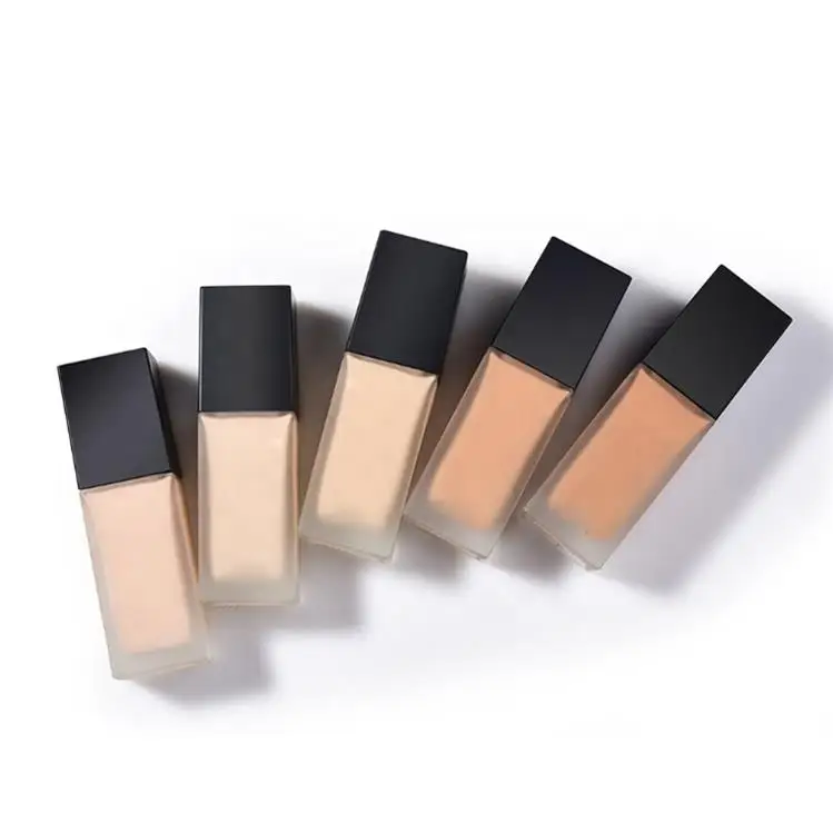 

Private Label Long Lasting Vegan Waterproof Full Coverage Beauty Products Foundation, 9 colors