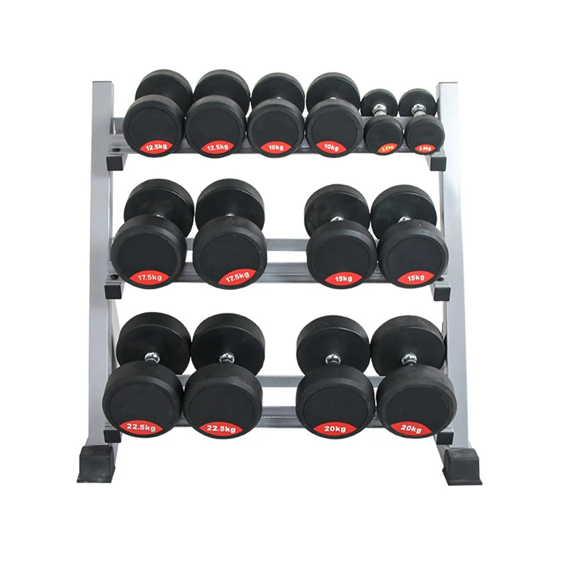 

Vivanstar ST1832 Adjustable 3 Layers Dumbbell Stand Fitness Equipment Accessories Hex Dumbbell Rack