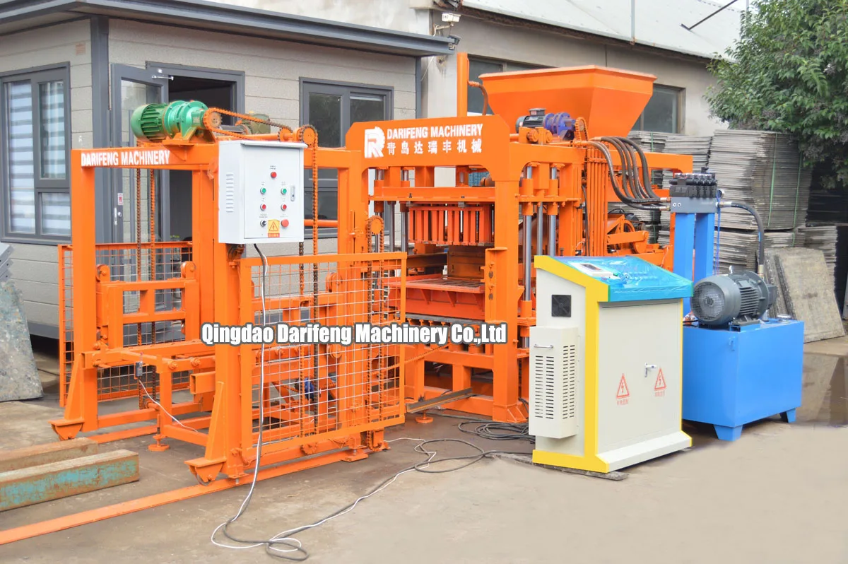 QT4-15 Automatic Block Making Machine