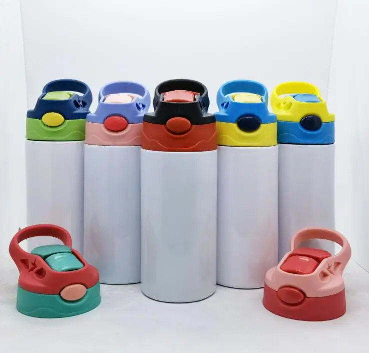 

TOP16 350ml sublimation blanks Straight tumbler Stainless Steel Double Wall Kids Sippy Cup