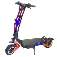 

Europo Warehouse 6000W 60V 90km Long Distance 11 Inch Adult Zero Dual Motor Electric Scooter for adult