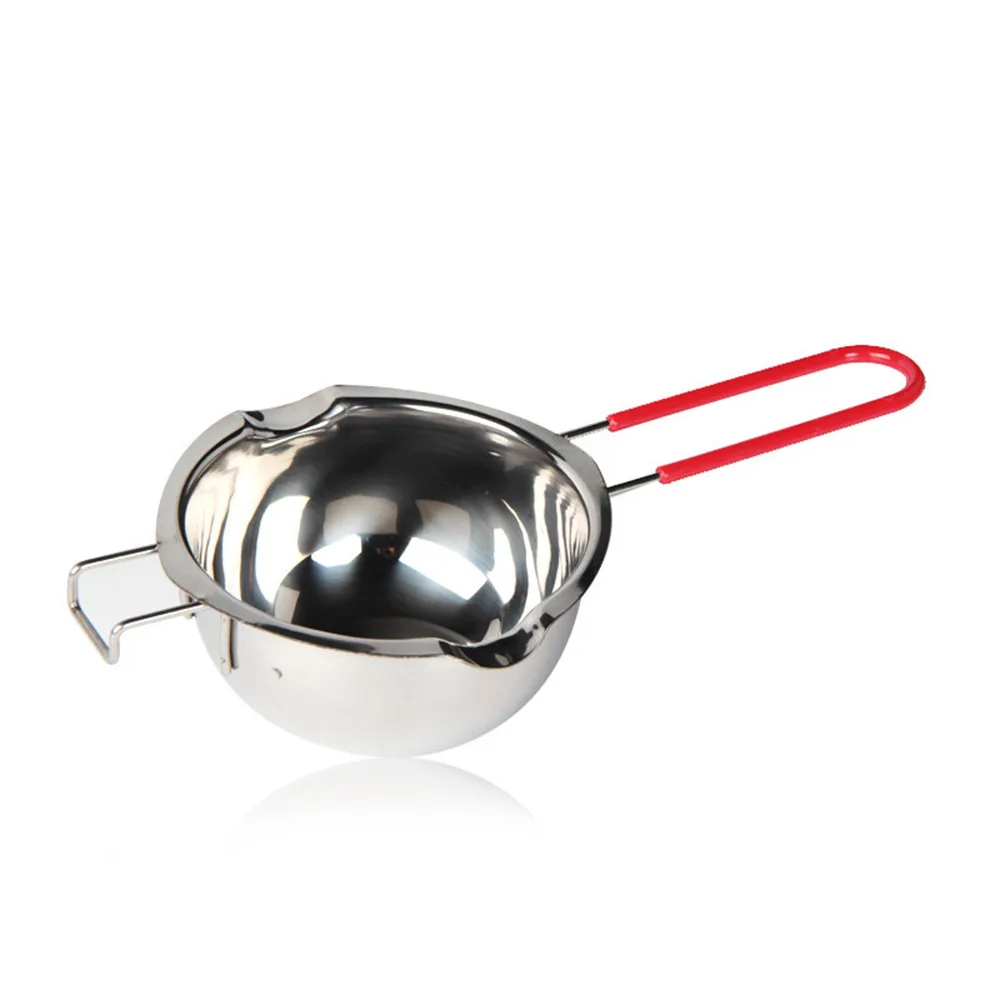 

Stainless Steel Chocolate Is Heated Through Water In A Melting Pot 1pcs, Silver
