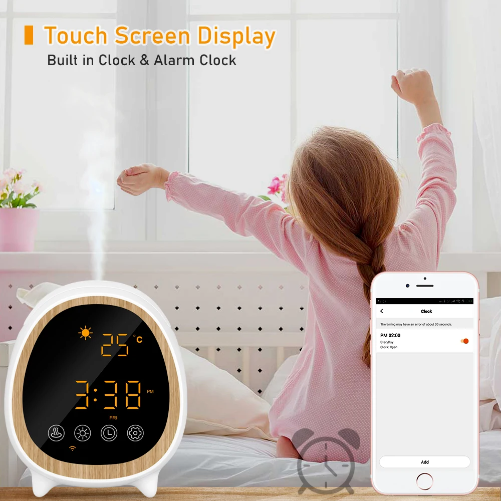 joyful heart sunrise alarm clock