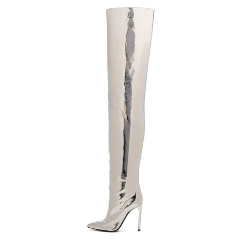 leather long boots sale
