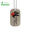 Wholesale custom stainless steel military metal printer logo engraved id name dog tag rainbow design dog tag gay pride day tag