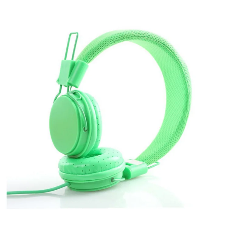 

Green Color Factory Cheap Price New Wired Big Gaming Headset