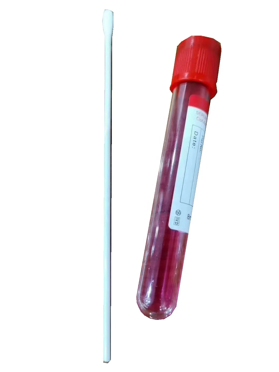 
low factory price Viral transport medium tubes with virus storage solution and swabs 