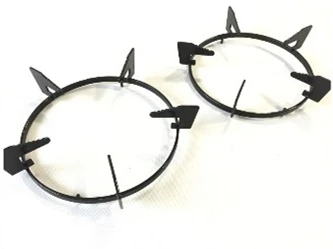 
Household Table Gas Stove Cast Iron 2 Burner With Brass Cap 